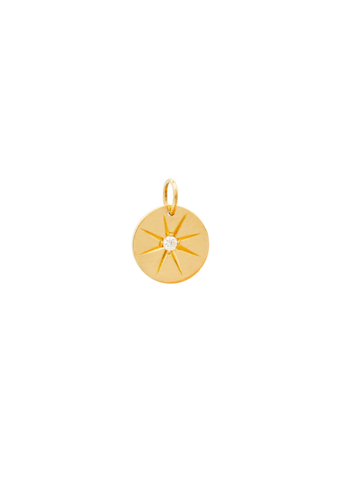 Charm Eye Diamante Bianco