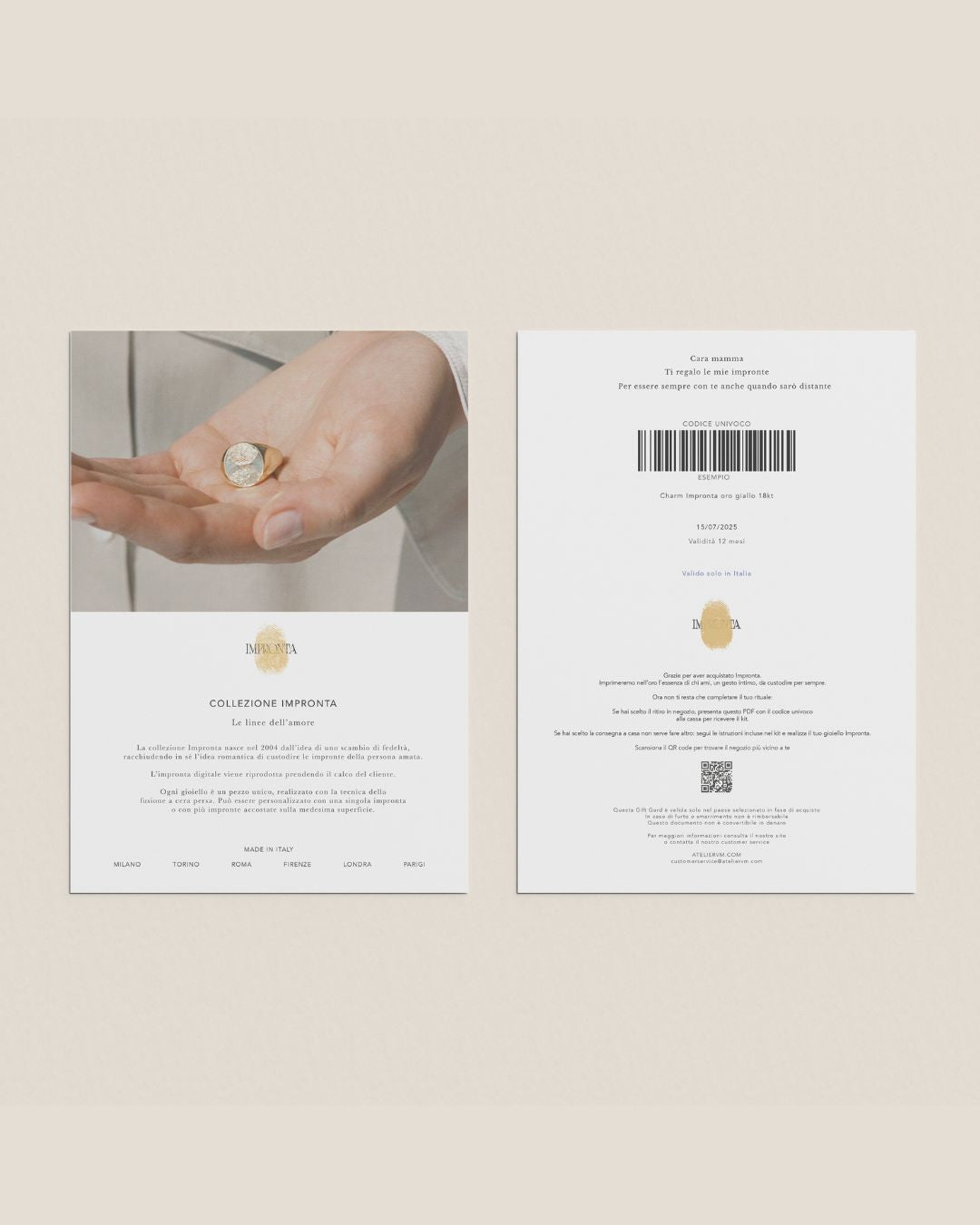 Charm Impronta